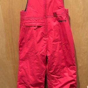 KIDS YOUTH ARCTIX OVERALL SKI SUIT PINK SIZE 3K